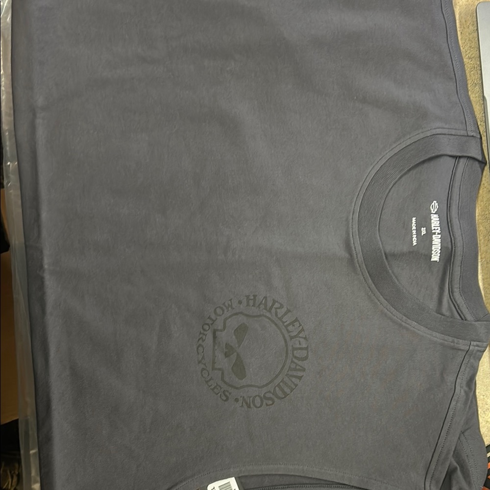 Harley-Davidson Men's grey sleeveless T-Shirt